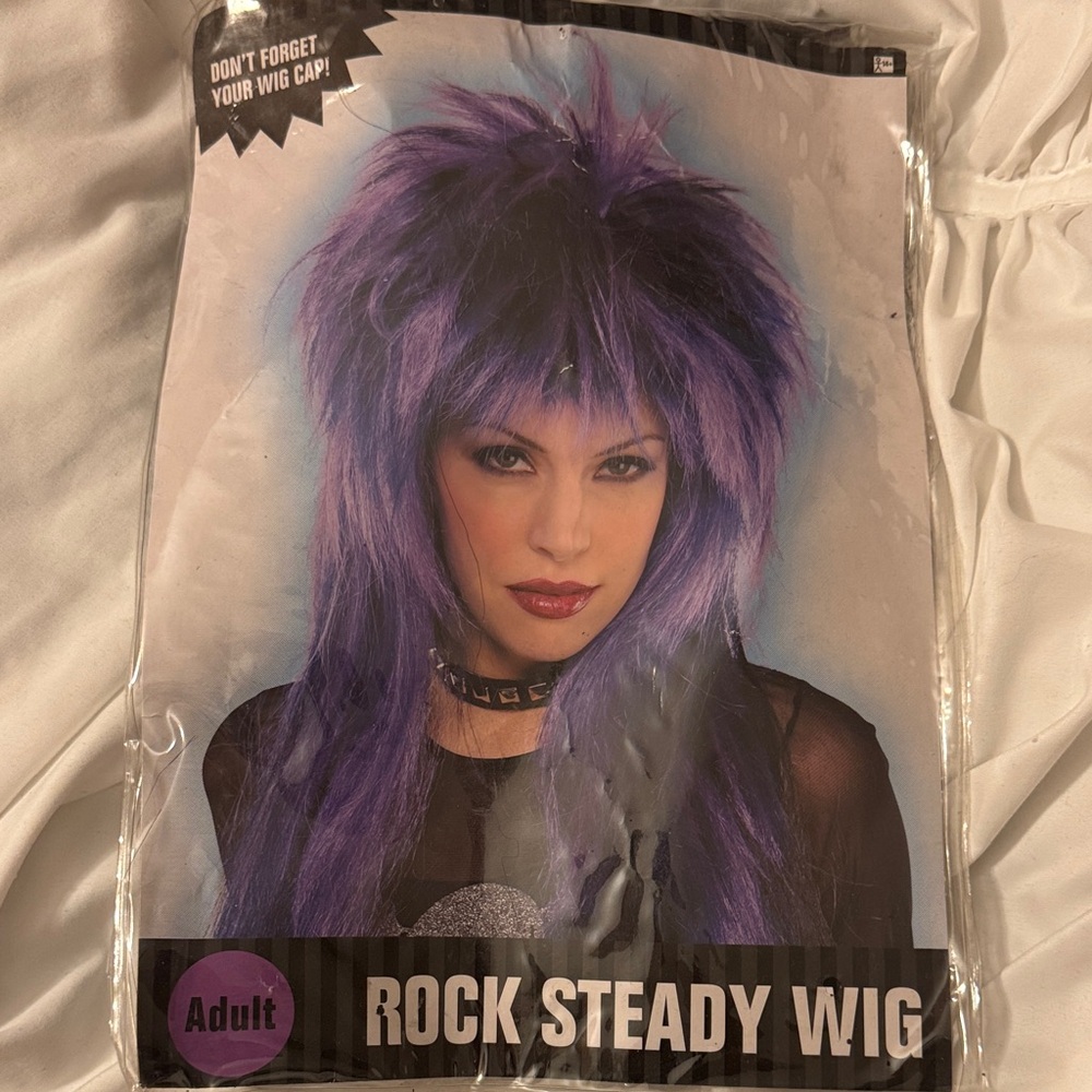 Avenue Vibrant Purple Wig